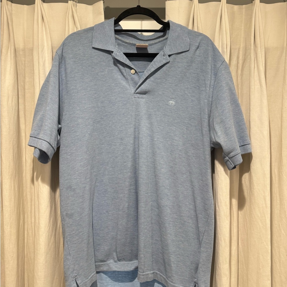 Brooks Brothers Blue Polo Shirt Classic Style
